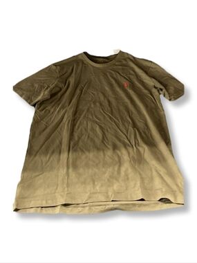 Polo by Ralph Lauren Olive Crew Neck Tee and Short Set